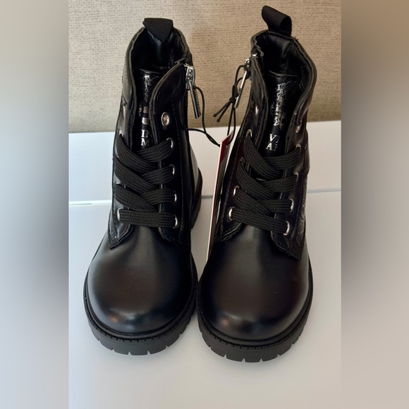 Vince Camuto Other - Vince Camuto Black Lace-up with Zipper Boots